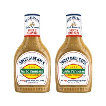 Sweet Baby Ray's Garlic Parmesan Sauce & Marinade, 16 Ounce, (Pack of 2)