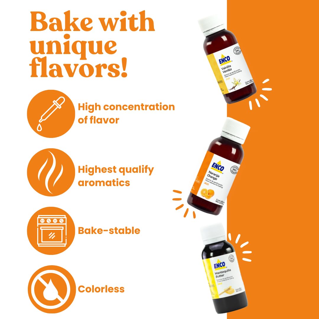 Enco Baking Essence 2.02 Fl.Oz (Butter)