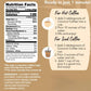 CAcafe Coconut Coffee Unsweetened, Coconut Infused, 12.7oz Drink Mix, No Added Sugar, Antioxidants, Natural Energy