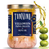 Tonnino Yellowfin Tuna in Olive Oil, Gluten-Free, 1.12 Ounce (Pack of 6)
