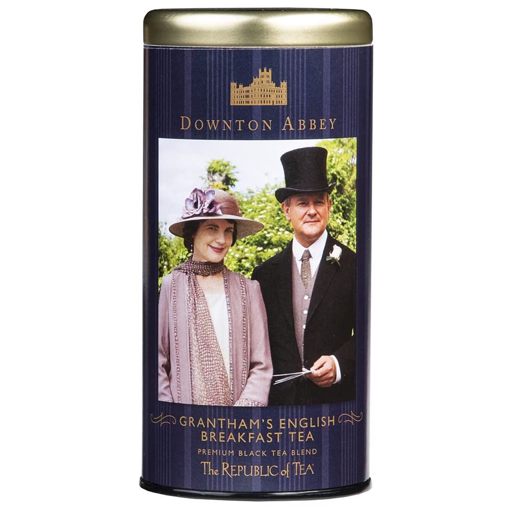 The Republic of Tea Downton Grantham English Breakfast Black Tea, 36 Tea Bags, 1 Count