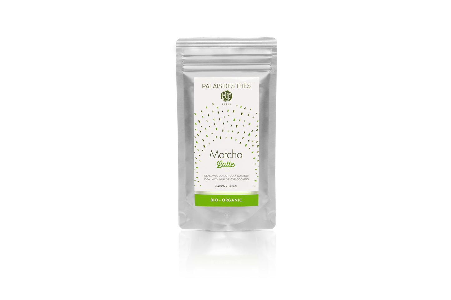 Palais des Thés Organic Matcha Latte Mix - Premium Japanese Green Tea Powder - 1.75 oz Pouch