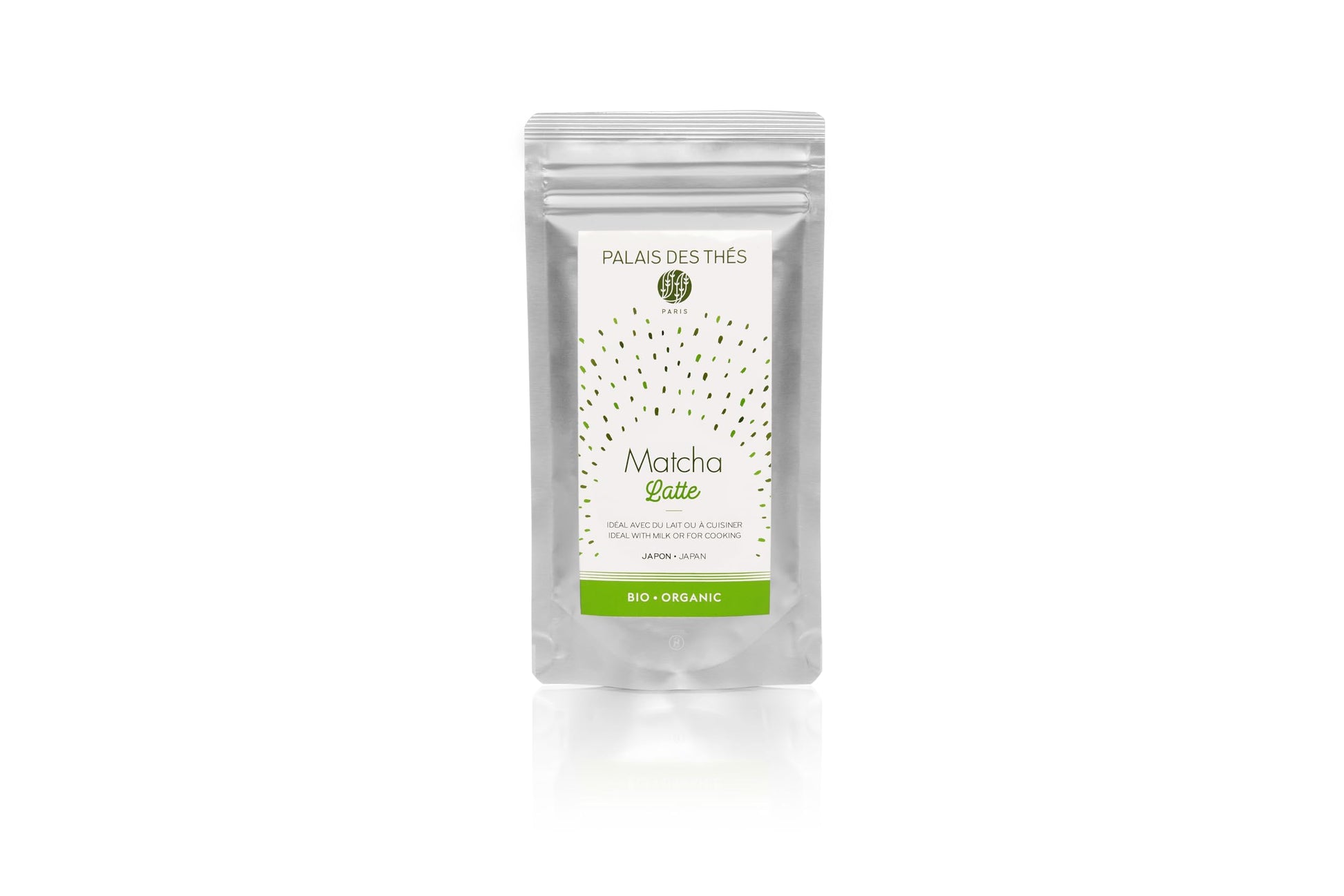 Palais des Thés Organic Matcha Latte Mix - Premium Japanese Green Tea Powder - 1.75 oz Pouch