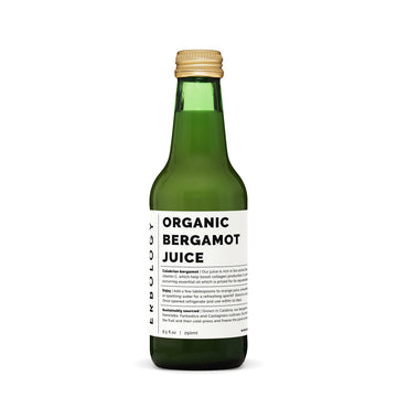100% Organic Bergamot Juice 8.5 fl oz - Supports Immunity and Collagen Production - Rich in Vitamin C and Bioactive Flavonoids -