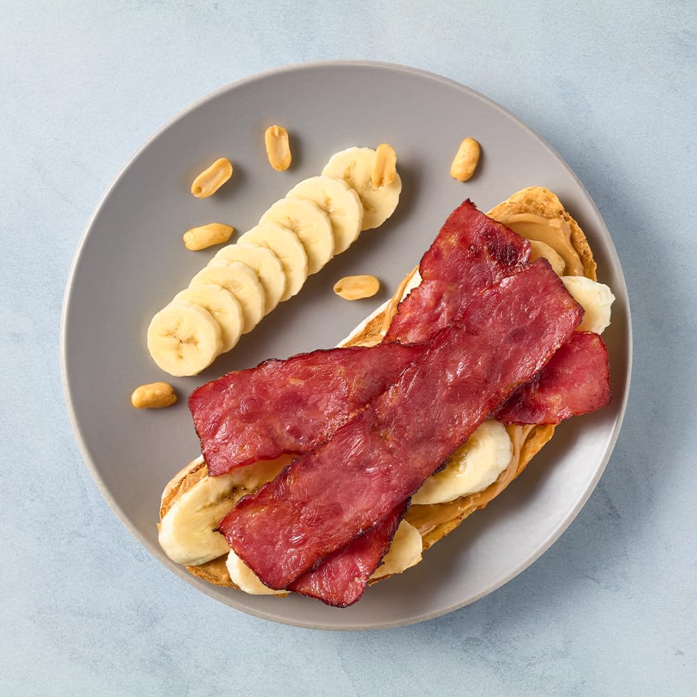 Godshalls Fully Cooked Uncured Turkey Bacon, 3 oz, 6 Pack