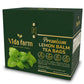 VIDA FARM Lemon Balm Herbal Tea Bags, Caffeine Free, 125 Count, 100% Natural Dried Leaves, Citrus Flavor