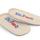 Dr.Foot Height Increase Insoles, Heel Cushion Inserts, Heel Lift Inserts For Leg Length Discrepancies (Large (0.5'' Height))