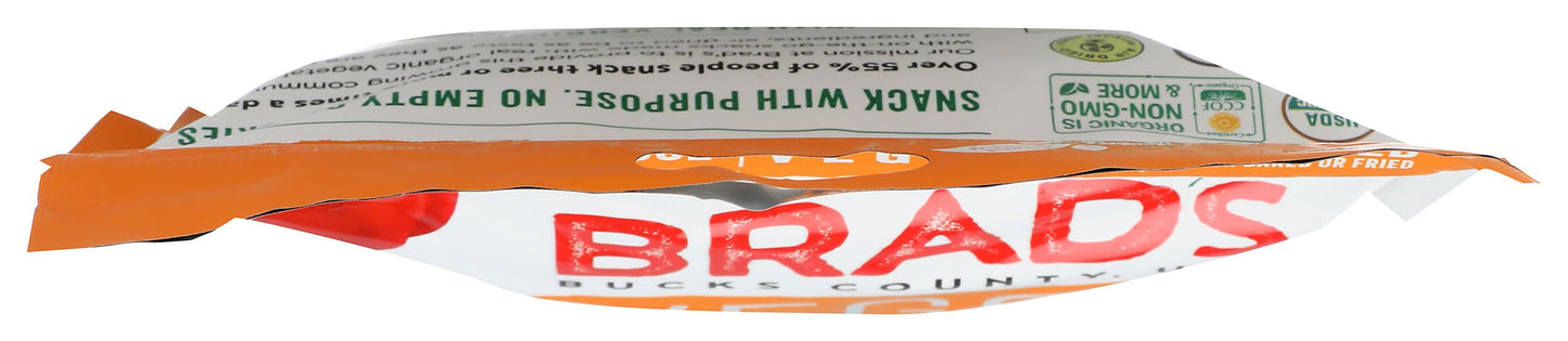 Brad'S Raw Chips, Cheddar Vegan Snack (Gluten Free & Organic), Buy Twelve And Save Per Bag, Each Bag Is 3 Ounces (Pack Of 12)