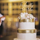 Alewoaly Wedding Cake Topper, Romantic Bridal Shower Decoration, Wooden, Model HD, Cardboard Material