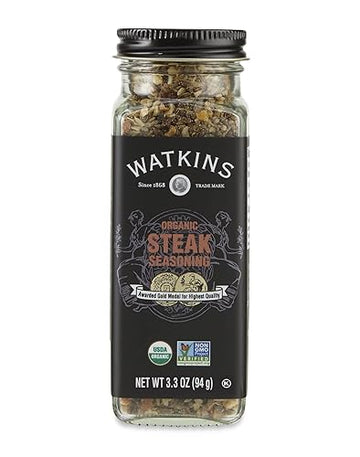 Watkins Gourmet Organic Spice Jar Steak Seasoning 3Oz