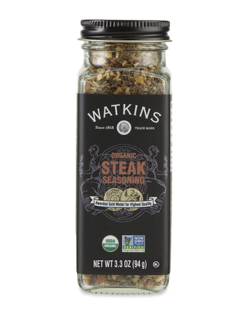 Watkins Gourmet Organic Spice Jar Steak Seasoning 3Oz