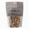 Sweetshop, Sprinkle mix - 10 ounce, Black and Gold, Edible Sprinkles, fancy sprinkles for Baking and Decorating, use on Cupcakes