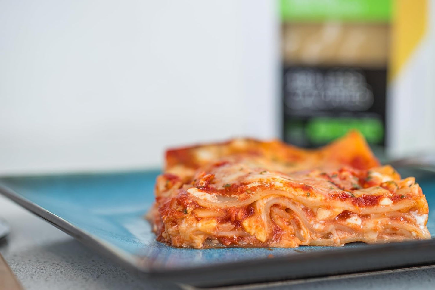 Fiber Gourmet Pasta Light Lasagna Sheets - Low Net Carb Noodles with 24g Fiber, 110 Calories, 18g Net Carbs - Made in Italy, Kos