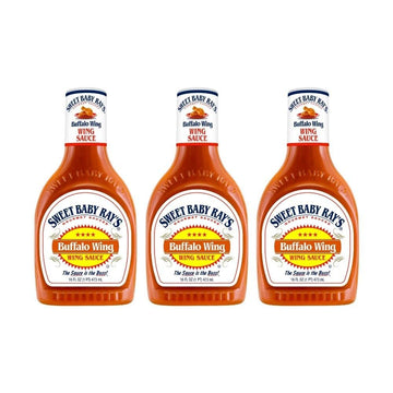 Sweet Baby Ray'S Wing Sauce & Glaze - Buffalo Wing - 16 Fl Ounce Bottles - Pack Of 3