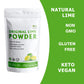 Orgnisulmte Lime Juice Powder, 8 Oz, Fresh Lime Juice Freeze Dried Powder Filler Free, Rich In Natural Vitamin C, Great Flavor For Soda, Baking And Cooking 227G