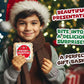 Merry Christmas Chocolate Chip Cookie Mix Gift Basket For Men Women Kids | INDIVIDUALLY WRAPPED | Large Cookies