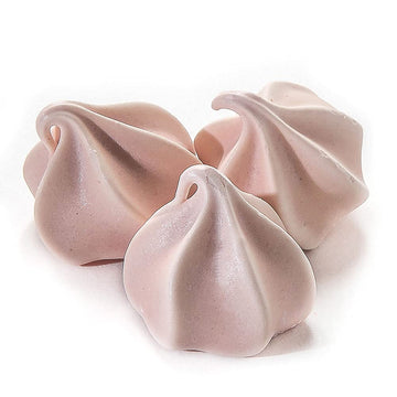 Krunchy Melts Original Meringue Cookies | Strawberry Flavor | Only 80 Calories Per Serving | Fat Free, Gluten Free, Dairy Free (