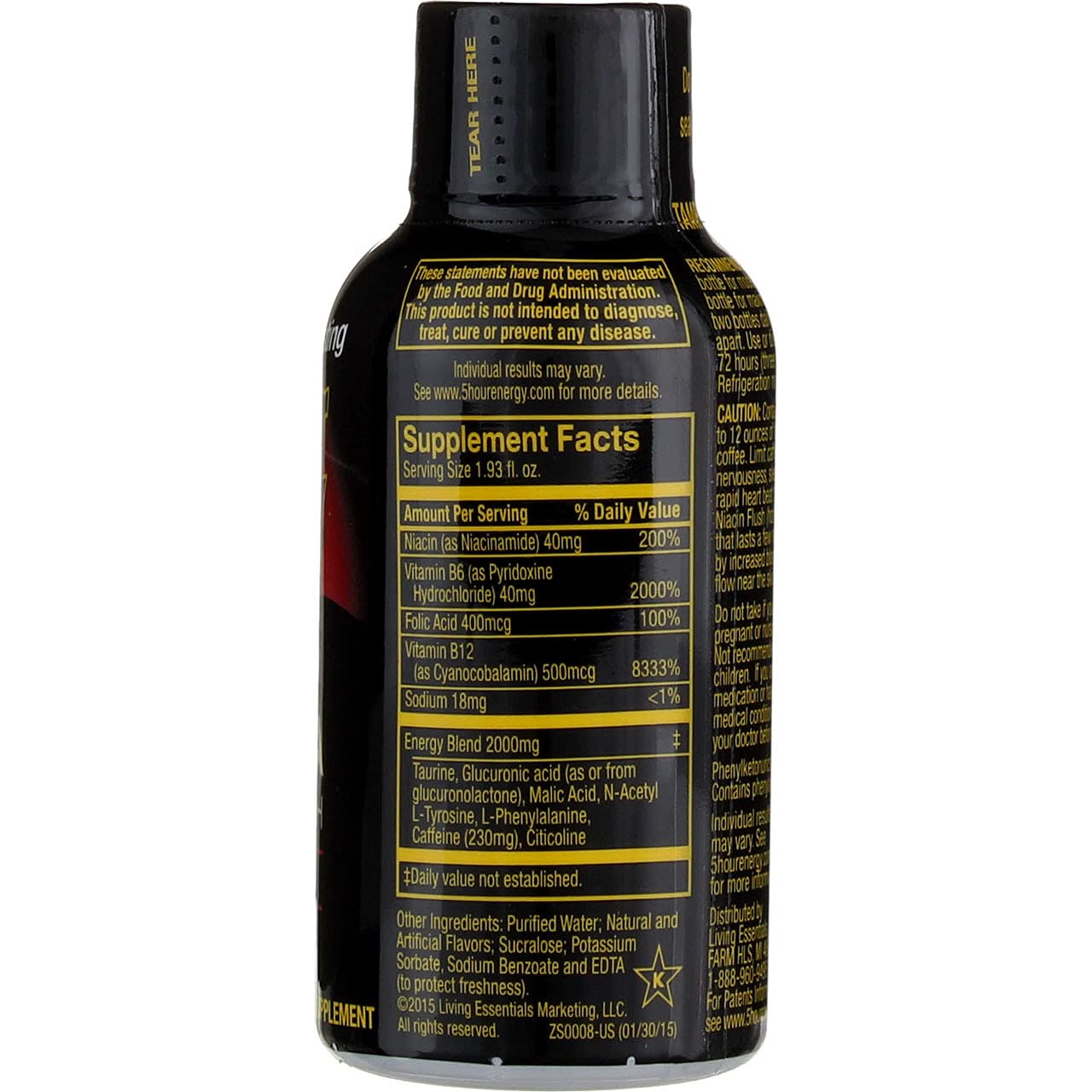 5 Hour Energy Drink
