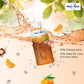 Mogu Mogu Orange And Lychee Juice 25% With Nata De Coco | Energy Booster Drink | Full Of Fruit Fibres | No Added Preservatives A