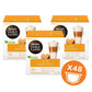 NESCAFÉ DOLCE GUSTO Coffee Pods, Latte Macchiato, 16 Count (Pack of 3), Model 12120079