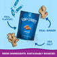 Tom & Jennys Sugar Free Soft Caramel Candy with Sea Salt and Ginger Powder, 2.9 Ounce, Keto Friendly, Low Net Carb