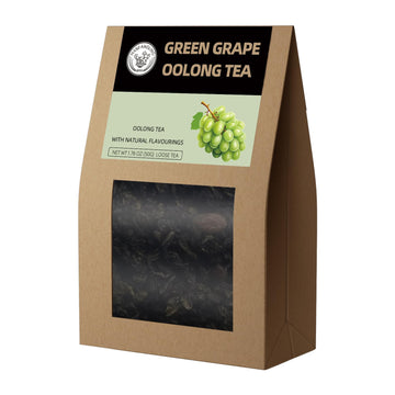 Hanfangling Grape Oolong Tea, Loose Leaf, 1.76Oz(50G) Grape Flavor,Tea Lover'S Gift