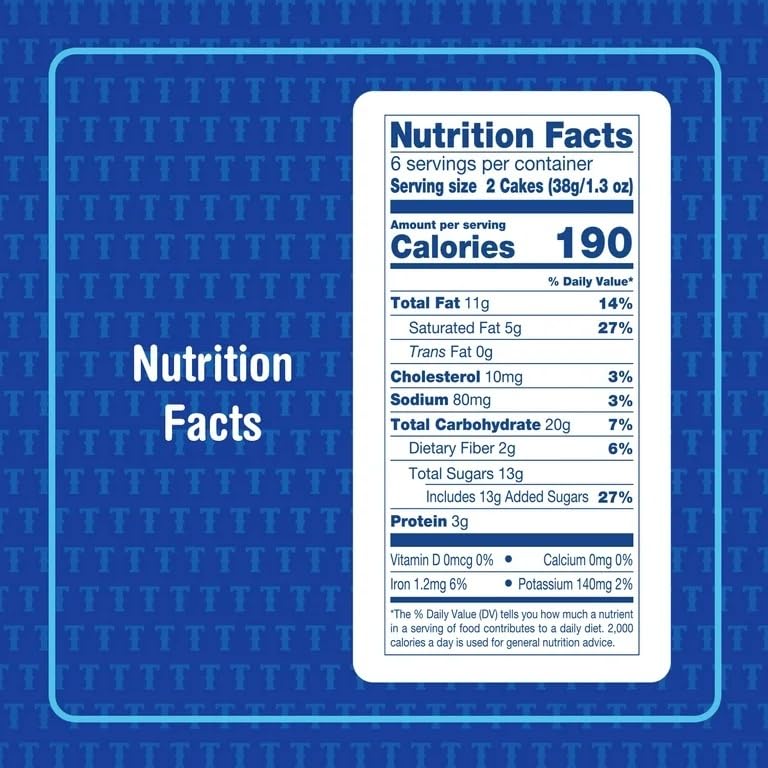 Tastykake Dark Chocolate Peanut Butter Kandy Kakes, 12 Count (Pack of 2)