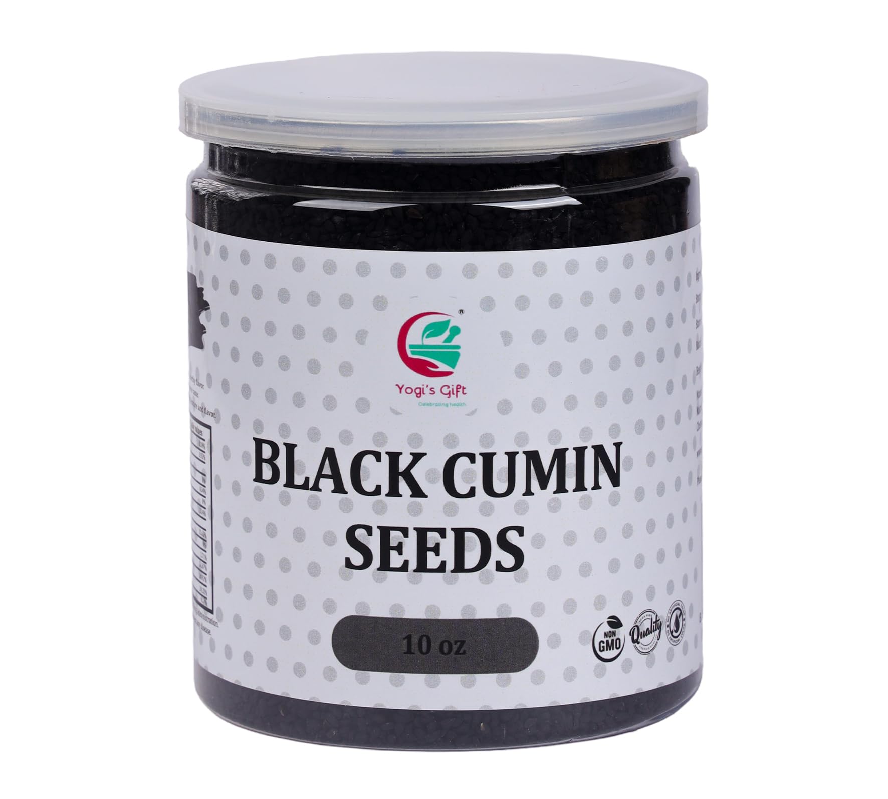 Black Cumin Seeds 10Oz  Nigella Sativa  100% Pure & Natural  Top-Grade Quality Kalonji Seeds  Perfect For Seasoning  Cooking  Sprouting & Herbal Uses - By Yogis Gift
