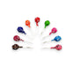 Tootsie Roll Pops-All 9 Assorted Fruit Flavors With Chocolate Center-120 Count Of Americas Favorite Lollipop Individually Wrappe