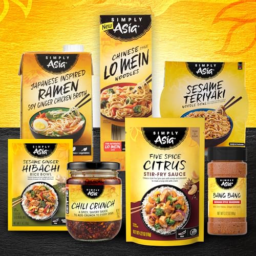 Simply Asia Lo Mein Noodles, Chinese Style, No MSG, For Cold Noodle Soups, Vegetable Lo Mei, Chicken Lo Mein & Stir-Fries, 14 oz
