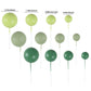 Gyufise 30Pcs Mini Balloon Cake Topper Foam Ball Cake Picks Faux Pearl Balls Diy Cake Decoration For Baby Shower Wedding Anniver