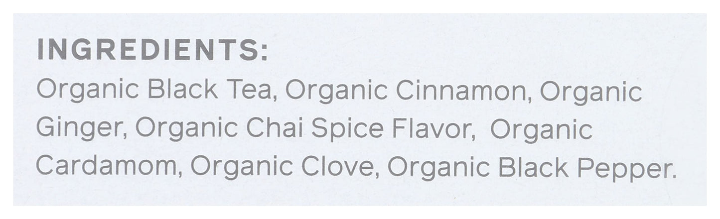 Allegro Organic Indian Chai Tea Bags, 20 Count - Premium Quality Herbal Infusion for a Soothing Experience