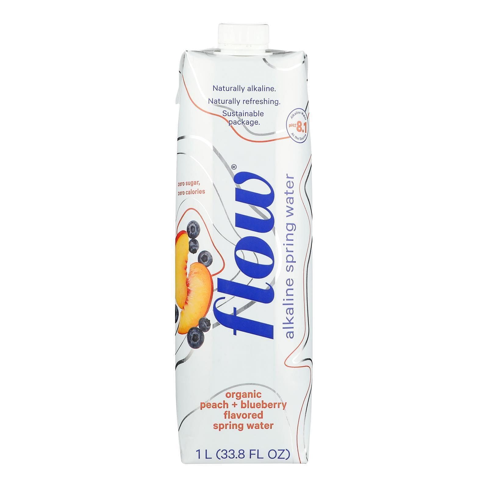 WATER ALKALN PEACH BLBRY