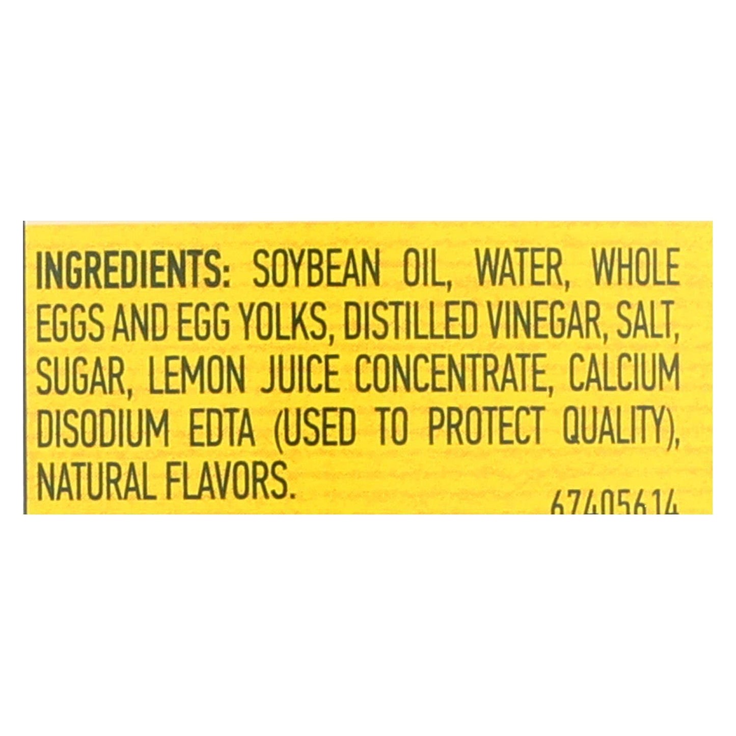 Hellmann'S Real Mayonnaise Plastic Jar 30 Oz (Pack Of 15)
