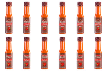 Mexico Lindo Chiltepin Hot Sauce | 14,200 Scoville Level | Traditional Spicy Flavor | 5 Fl Oz Bottles (Pack of 12)