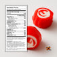 Red Licorice Salt Water Taffy by Snack Attack, Individually Wrapped Bulk 3lb Bag - Chewy Saltwater Taffy Candy | Gluten-Free, Nu