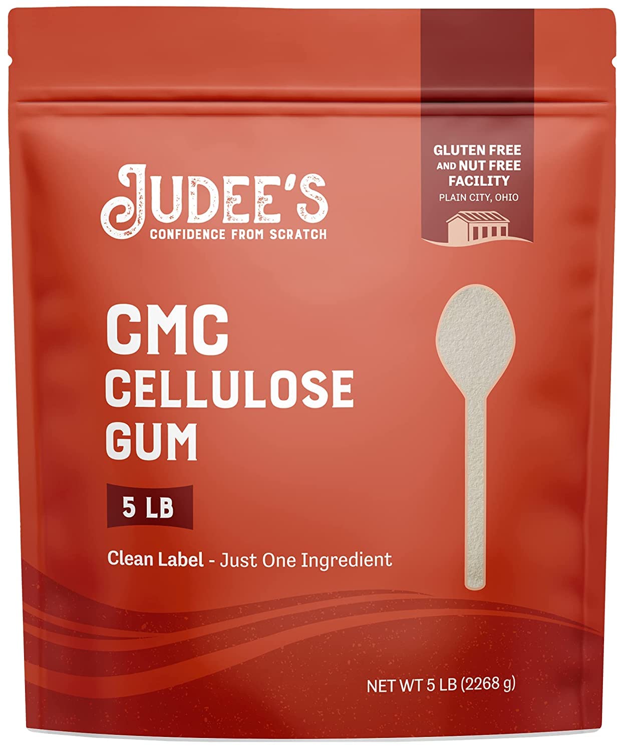 Judee'S Premium Cmc Powder 5 Lb - Use In Fondant, Frostings, And Cake Decorations - Improves Gluten Free Dough - Prevents Ice Cr