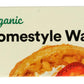 365 Everyday Value, Organic Homestyle Waffles, 6 ct, (Frozen)