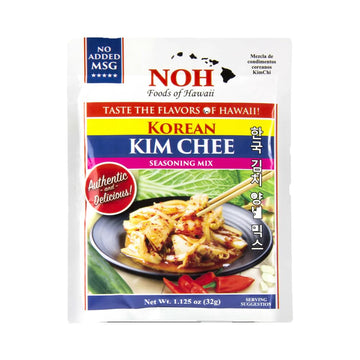 NOH Foods of Hawaii Korean Style Kim Chee Mix Seasoning Packets, 1.5 oz, Pack of 3