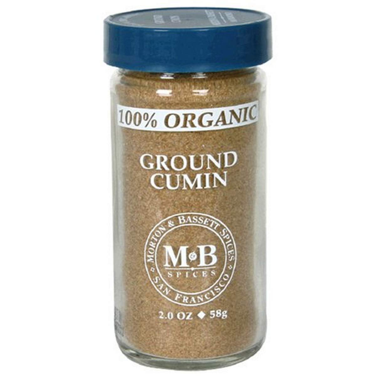 Morton & Bassett Cumin Ground Spice, 2 oz. Jar, Model BHBUST051718A4239