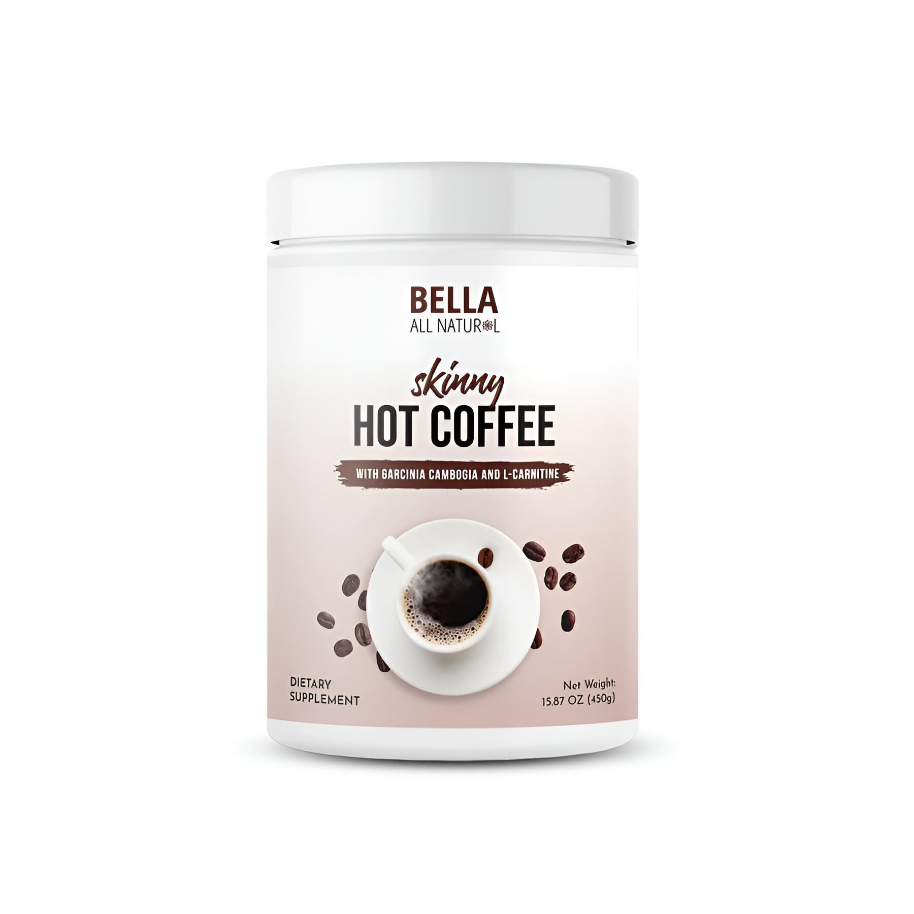 Bella All Natural Hot Coffee - Regular Size - All Natural Ingredients