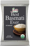 Jiva Organics Organic Basmati Rice - Pure Long Grain, 10 LB Bag