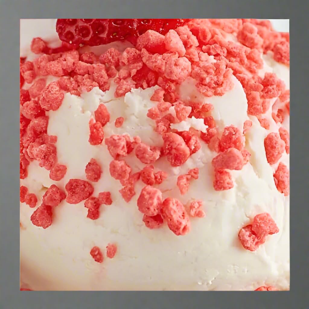 Oasis Supply, Crunch, Ice Cream Topping, Cupcake And Dessert Topper, 14 Ounces (Strawberry Shortcake Crunch)
