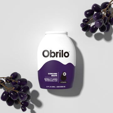 Obrilo Water Enhancer Liquid Flavoring Drops, Zero Sugar, Naturally Flavored, 2 Fl Oz (Pack of 5), Clear