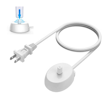 Replacement Charger Base For Braun Oral-B 3757 Electric Toothbrushes, Portable Waterproof Inductive Charger Fits Oral B Genuine 