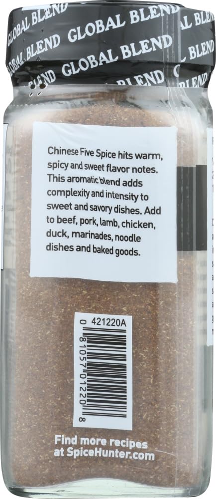The Spice Hunter Chinese Five Spice - Salt Free, 1.60 Oz