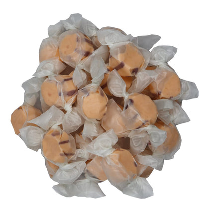 Gourmet Soft and chewy Salt Water Taffy Candies - Individually Wrapped - Bulk bags (Pumpkin Spice, 2 Pound (Pack of 1))