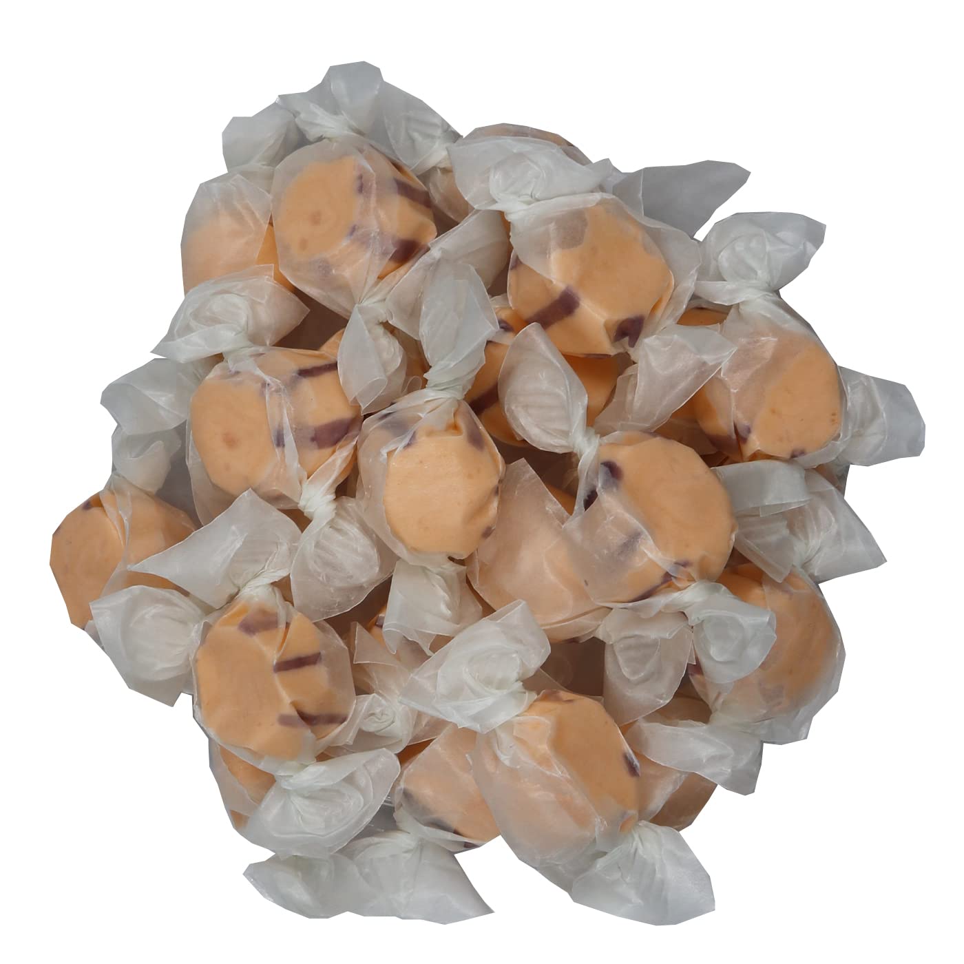 Gourmet Soft and chewy Salt Water Taffy Candy - Individually Wrapped - Bulk bag (Pumpkin Spice, 5 Pound (Pack of 1))