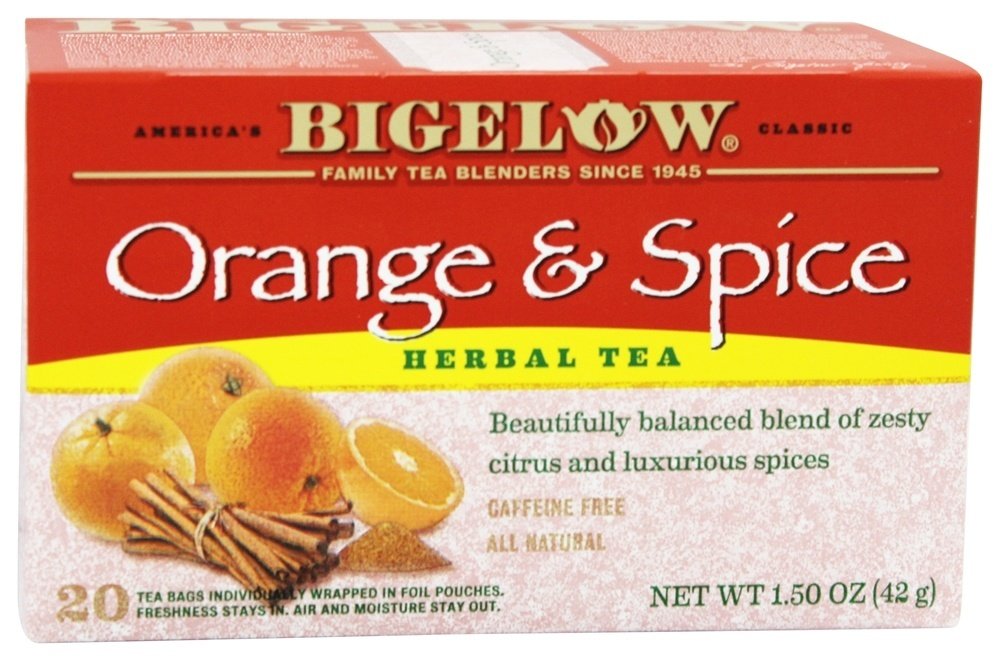 Bigelow Orange & Spice Tea Bags - 20 Ct - 3 Pack