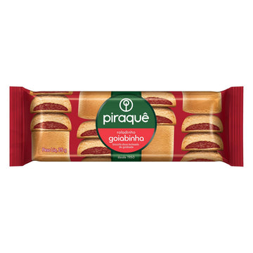 Piraqu Roladinho Cookie Stuffing Guava Pack 25g